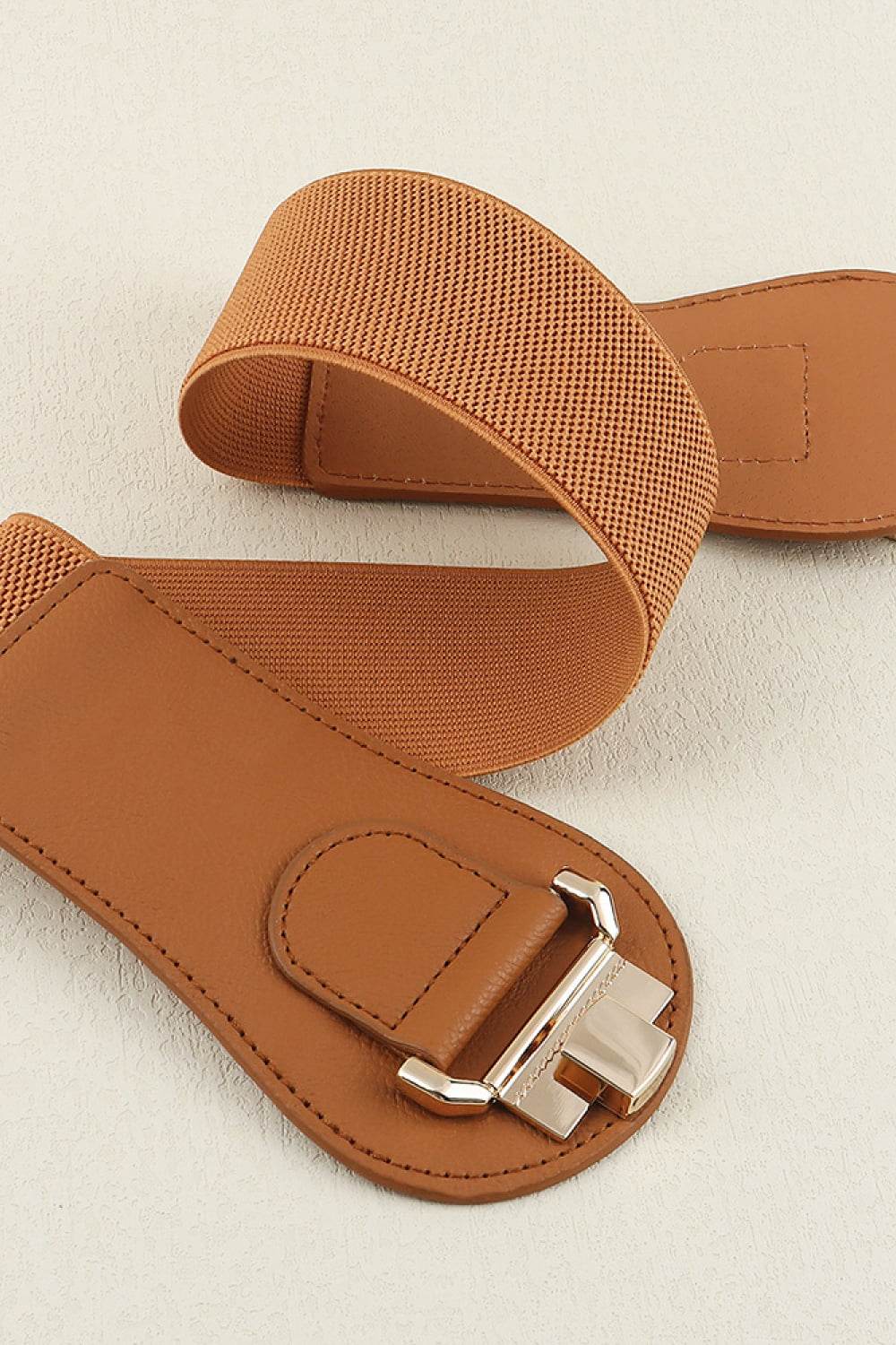 Alloy Buckle Elastic Belt - Hovatok