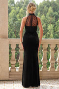 Lace Detail Sleeveless Maxi Dress - Hovatok