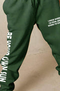 Simply Love Full Size BE YOUR OWN SUN Graphic Sweatpants - Hovatok