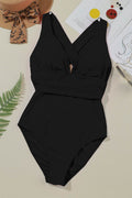 Crisscross Wide Strap One-Piece Swimwear - Hovatok