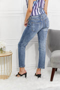 Kancan Full Size Amara High Rise Slim Straight Jeans - Hovatok