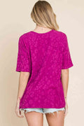 BOMBOM At The Fair Animal Textured Top - Hovatok