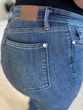 Judy Blue Full Size High Waist Distressed Skinny Jeans - Hovatok