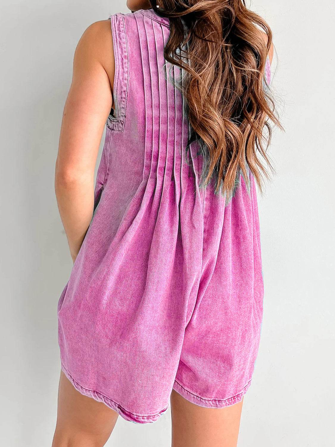 Tied Romper with Pockets - Hovatok