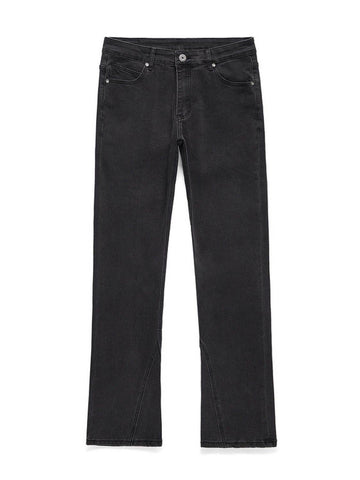 Men's Washed Bootcut Jeans - Hovatok