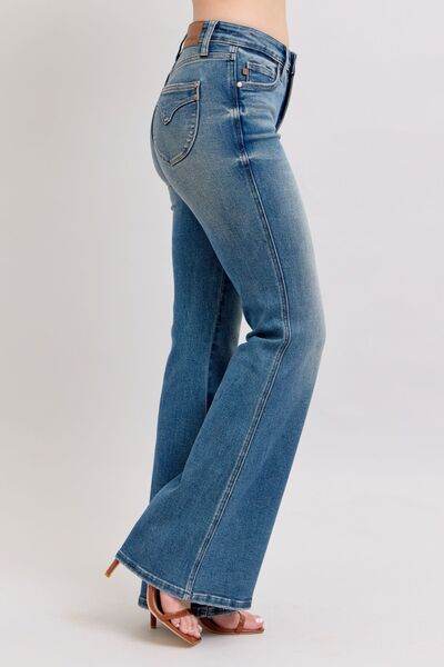 Judy Blue MR Tummy Control Vintage Wash Jeans - Hovatok