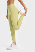 Millennia Highly Stretchy Wide Waistband Yoga Leggings - Hovatok