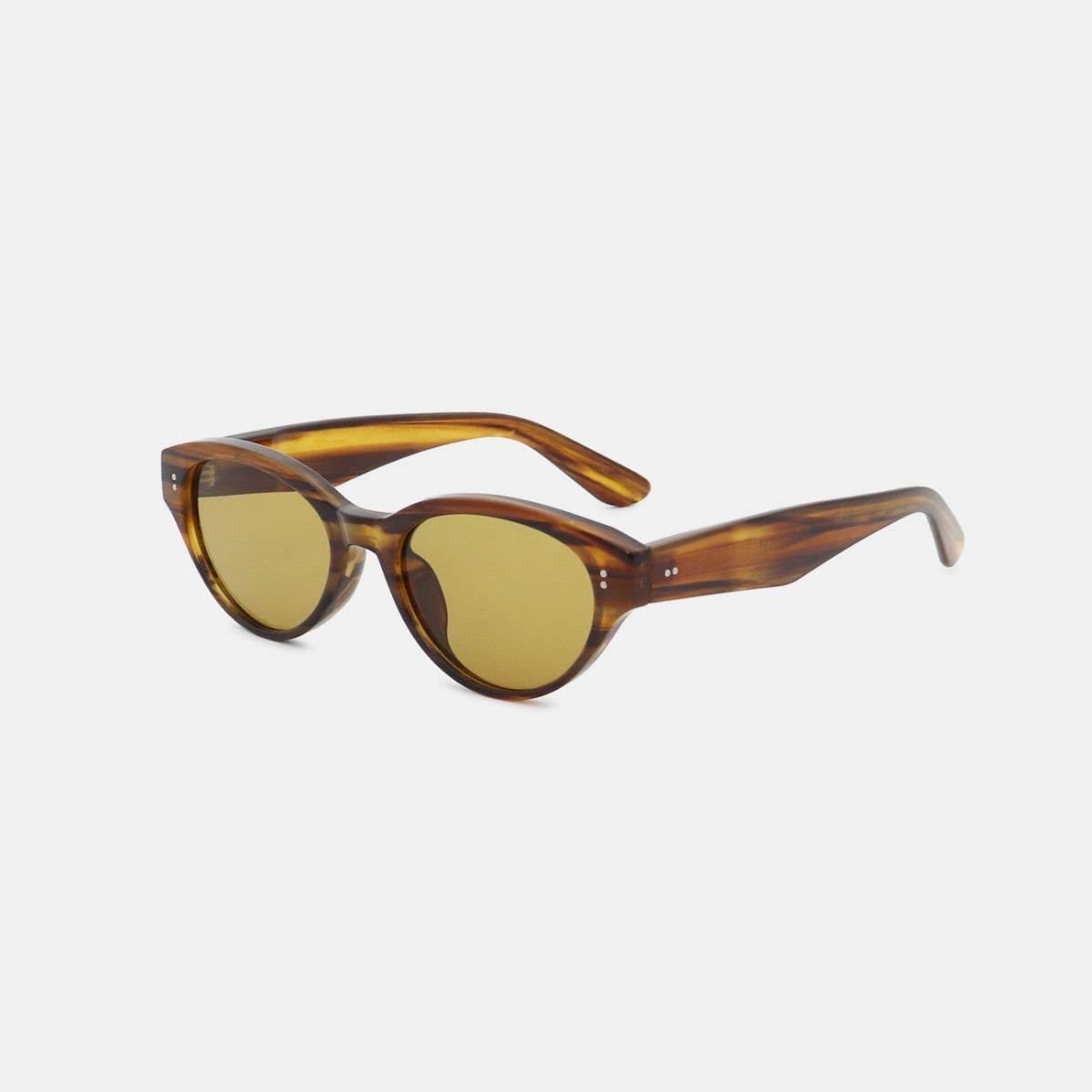 Polycarbonate Frame Cat-Eye Sunglasses - Hovatok
