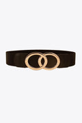 Zinc Alloy Buckle Elastic PU Belt - Hovatok