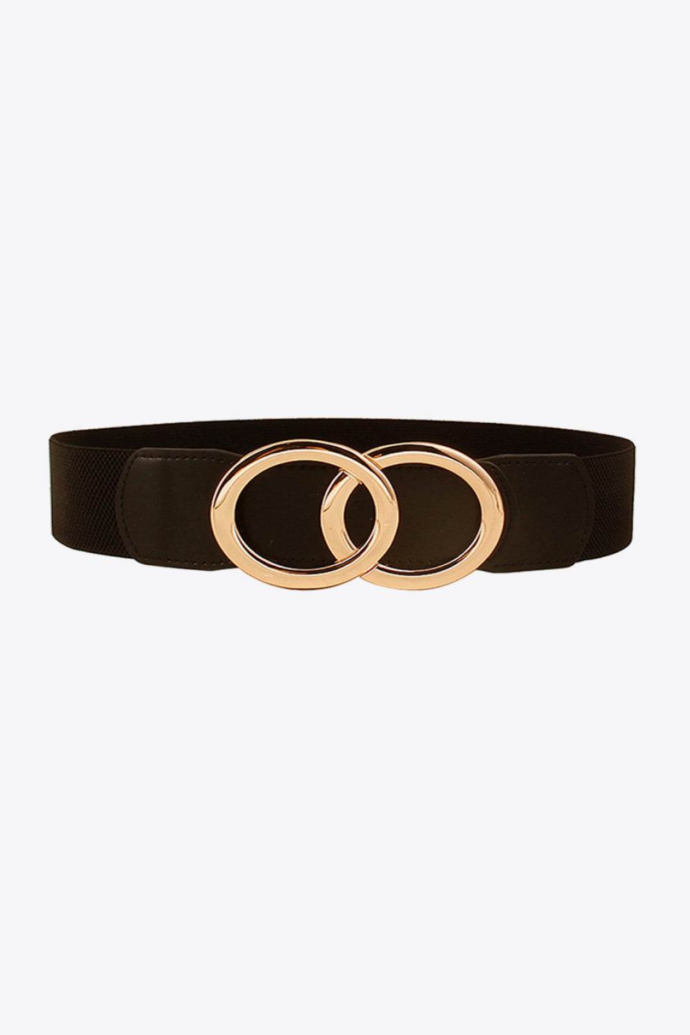 Zinc Alloy Buckle Elastic PU Belt - Hovatok