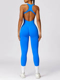 Cutout Racerback Active Jumpsuit - Hovatok