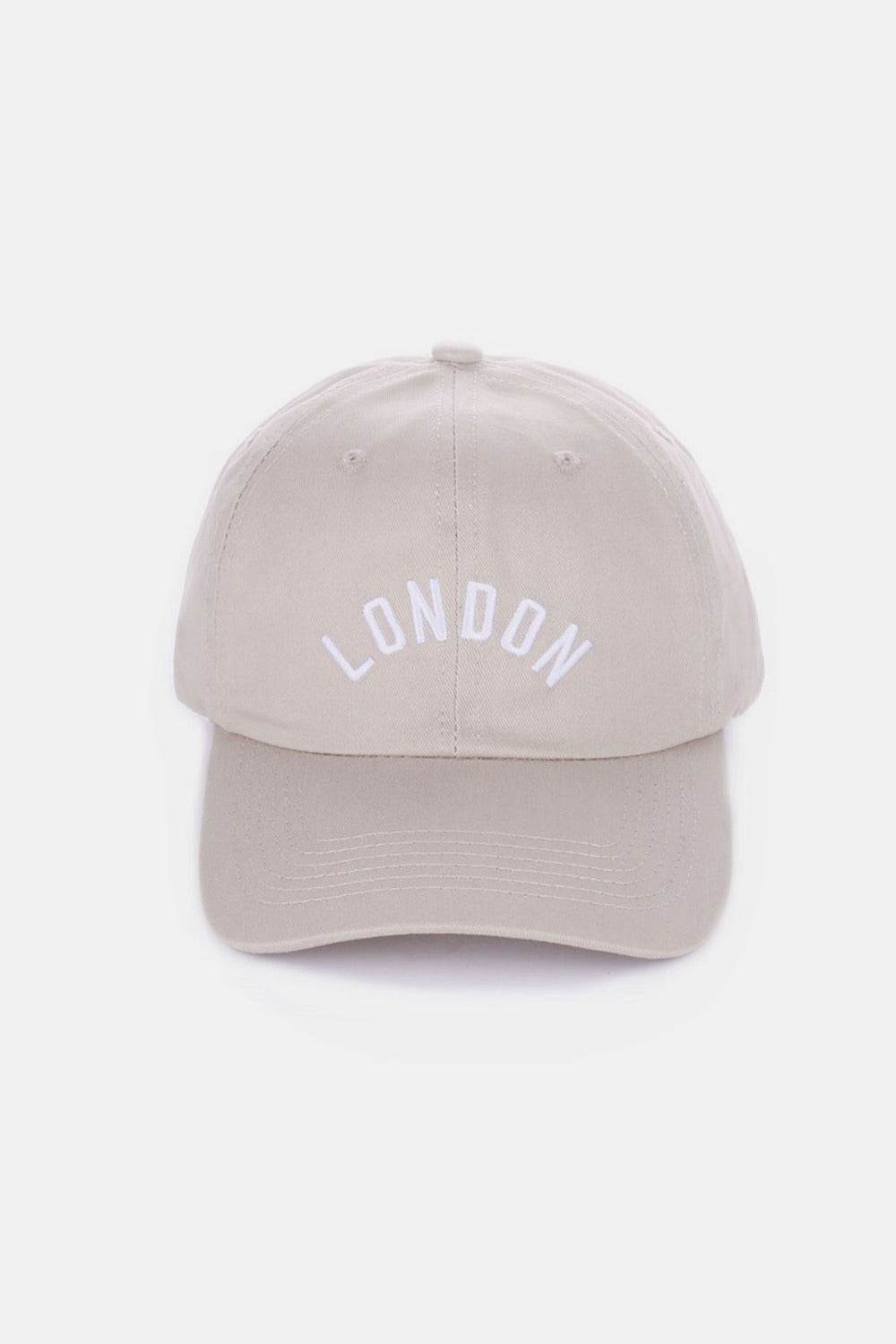 Zenana Embroidered City Baseball Cap - Hovatok