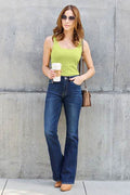 Basic Bae Full Size Square Neck Wide Strap Tank - Hovatok