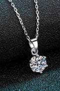 Adored Get What You Need Moissanite Pendant Necklace - Hovatok