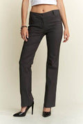 ADORA Regular Rise Slim Bootcut Pants - Hovatok