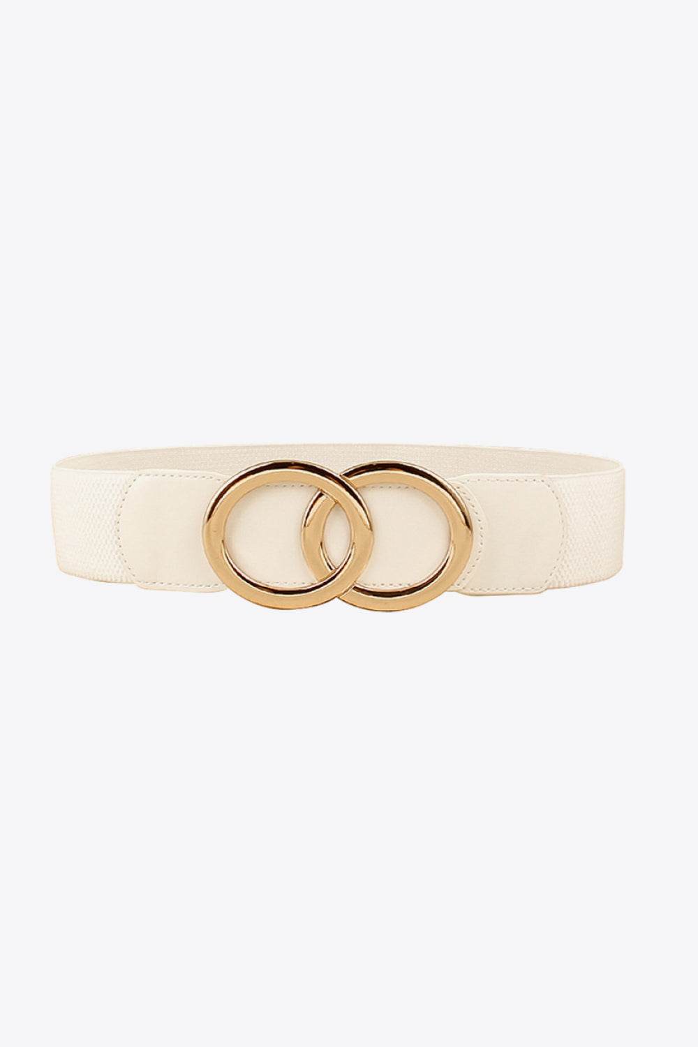 Zinc Alloy Buckle Elastic PU Belt - Hovatok