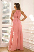 Tied Cutout Sleeveless Maxi Dress - Hovatok
