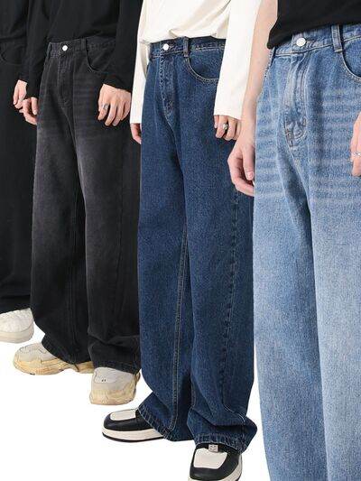 Baggy Jeans with Pockets - Hovatok