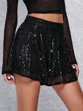 Sequin Mini Skirt - Hovatok