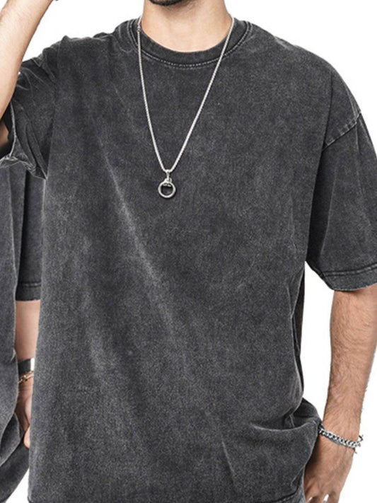 Men's Round Neck Short Sleeve T-Shirt - Hovatok