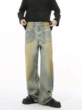 Men's Distressed Backward Jeans - Hovatok