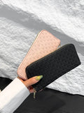 PU Leather Solid Color Wallet - Hovatok