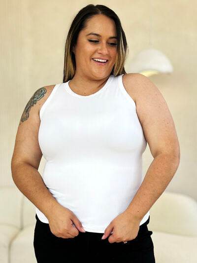 Basic Bae Full Size Round Neck Slim Tank - Hovatok
