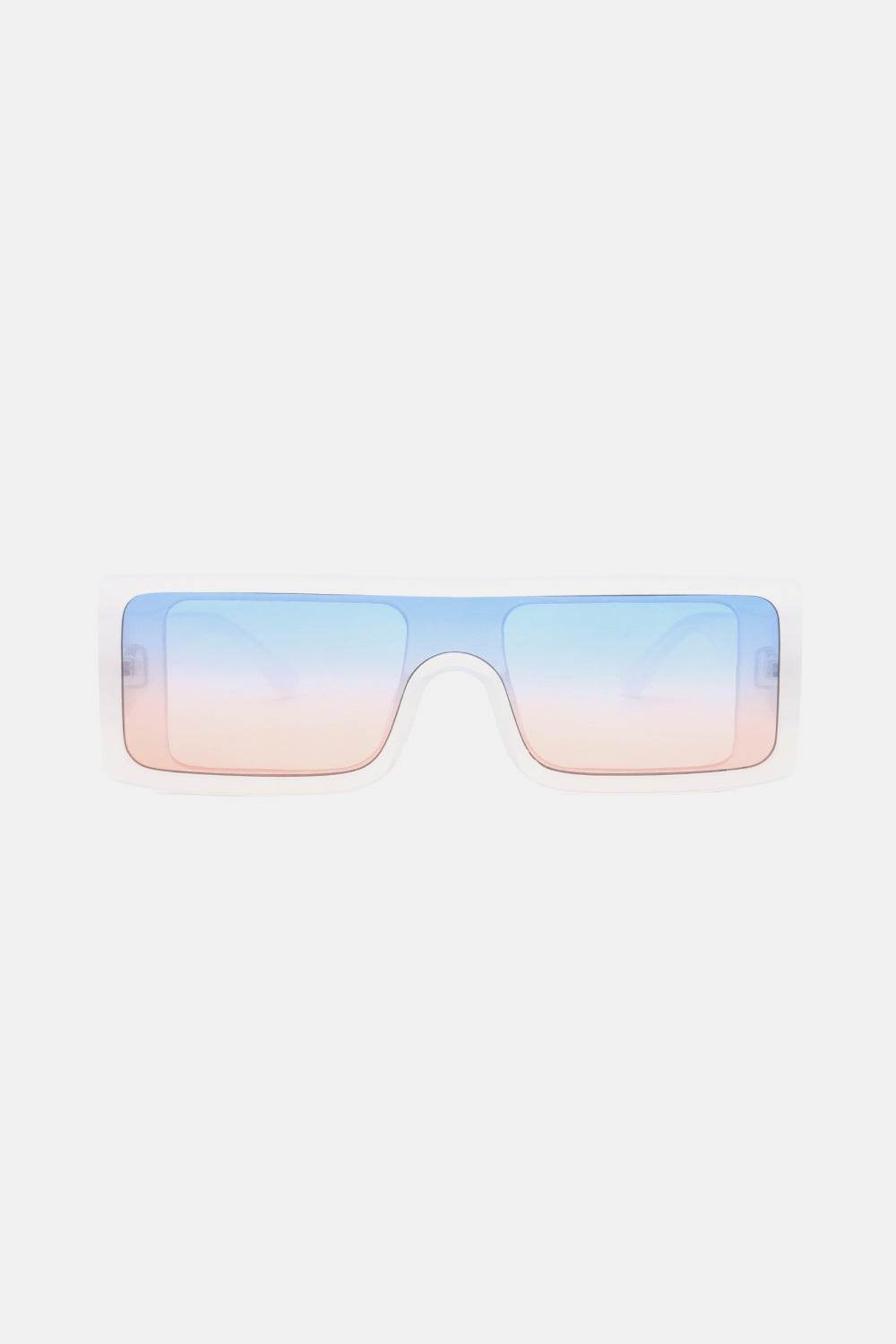 Polycarbonate Frame Rectangle Sunglasses - Hovatok