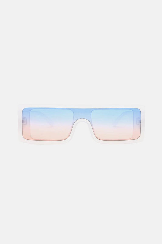 Polycarbonate Frame Rectangle Sunglasses - Hovatok