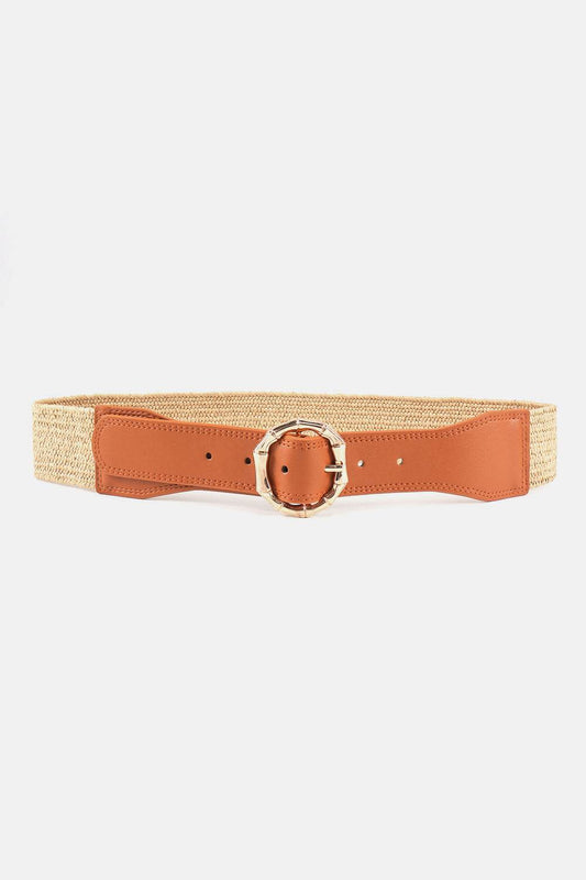Alloy Buckle Braided Belt - Hovatok