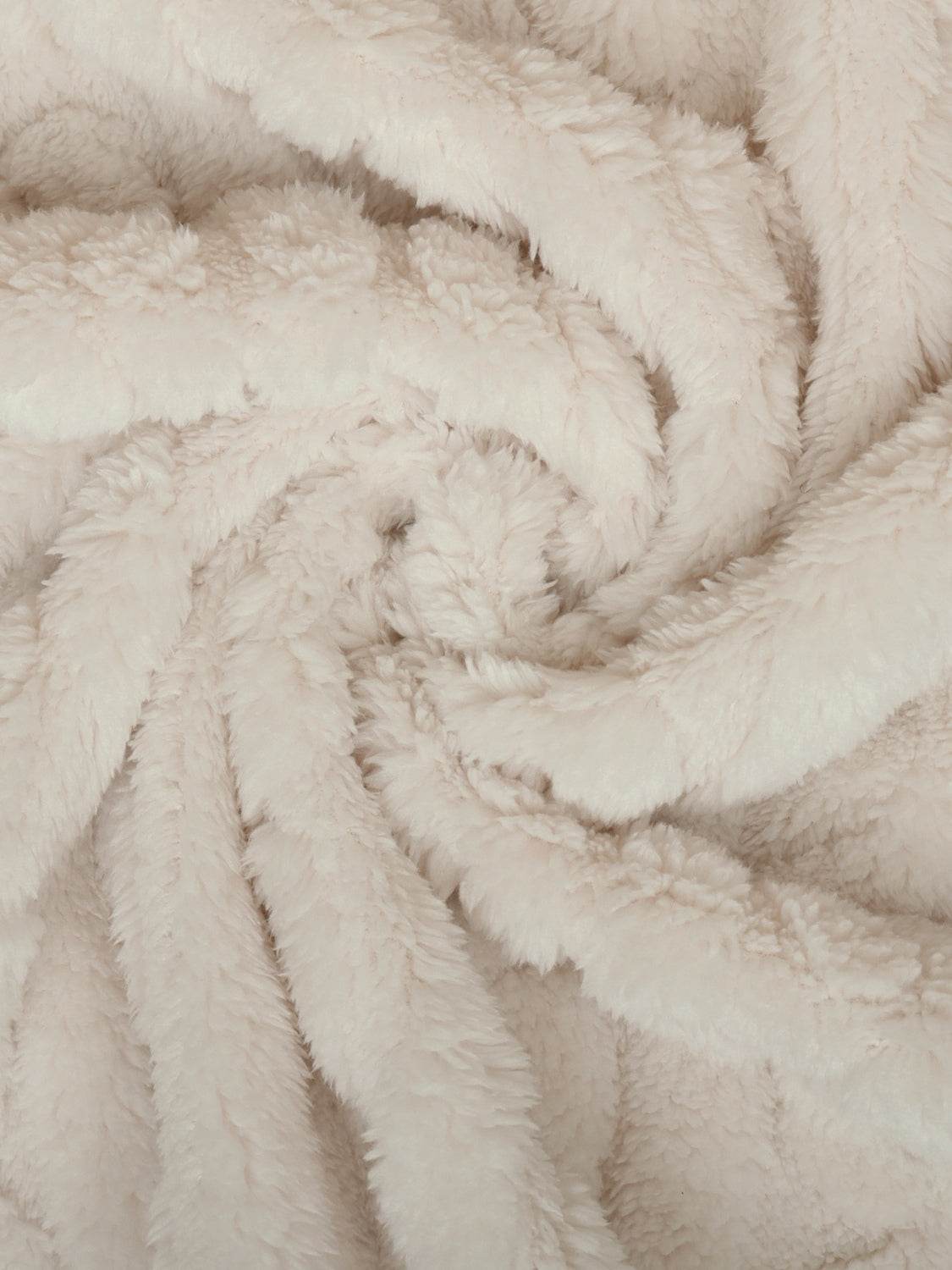 Plus Size Open Front Hooded Plush Coat - Hovatok