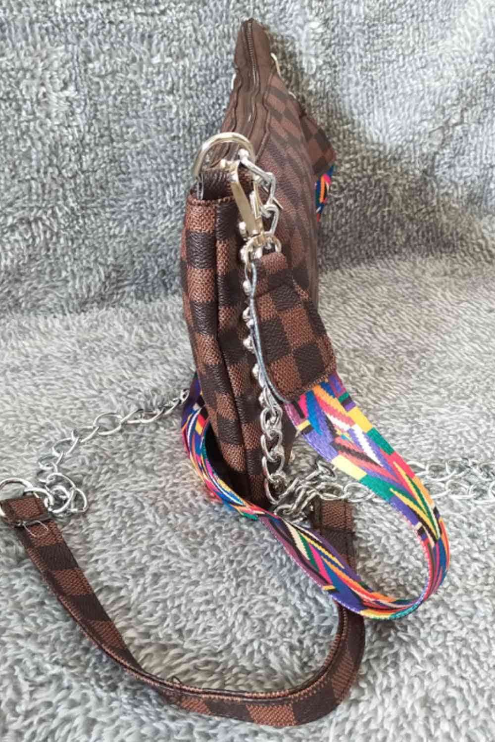 Adored PU Leather Studded Shoulder Bag - Hovatok