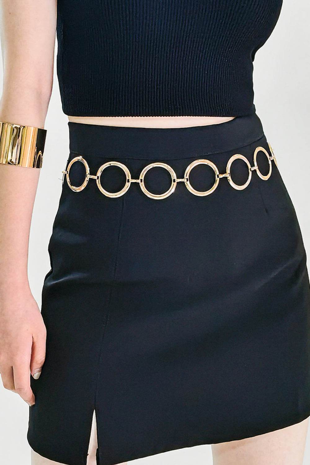 Circle Ring Chain Belt - Hovatok