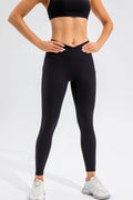 High Waist Active Leggings with Pockets - Hovatok