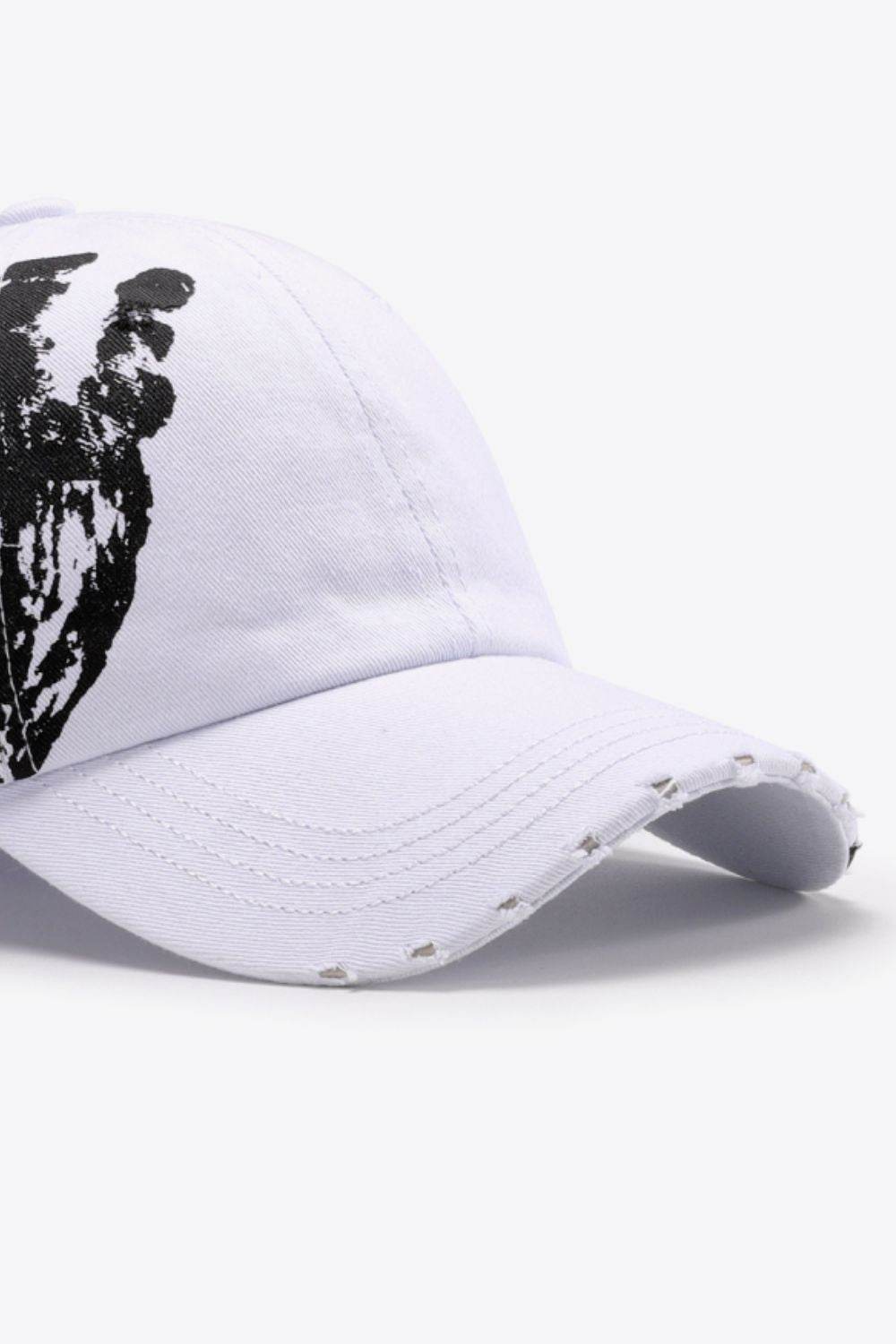 VIBRA Graphic Distressed Adjustable Baseball Cap - Hovatok