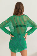 HYFVE Crochet Long Sleeve Cover Up - Hovatok