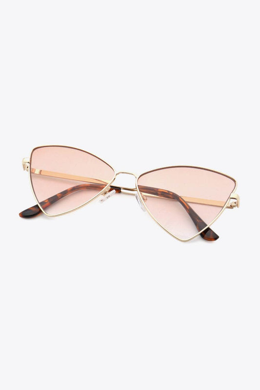 Metal Frame Cat-Eye Sunglasses - Hovatok