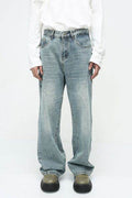 Mid Rise Jeans with Pockets - Hovatok