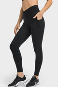 Millennia V-Waist Yoga Leggings with Pockets - Hovatok