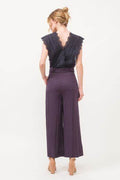 And The Why Laced Surplice Tie Waist Jumpsuit - Hovatok