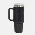 Rhinestone Stainless Steel Tumbler with Straw - Hovatok