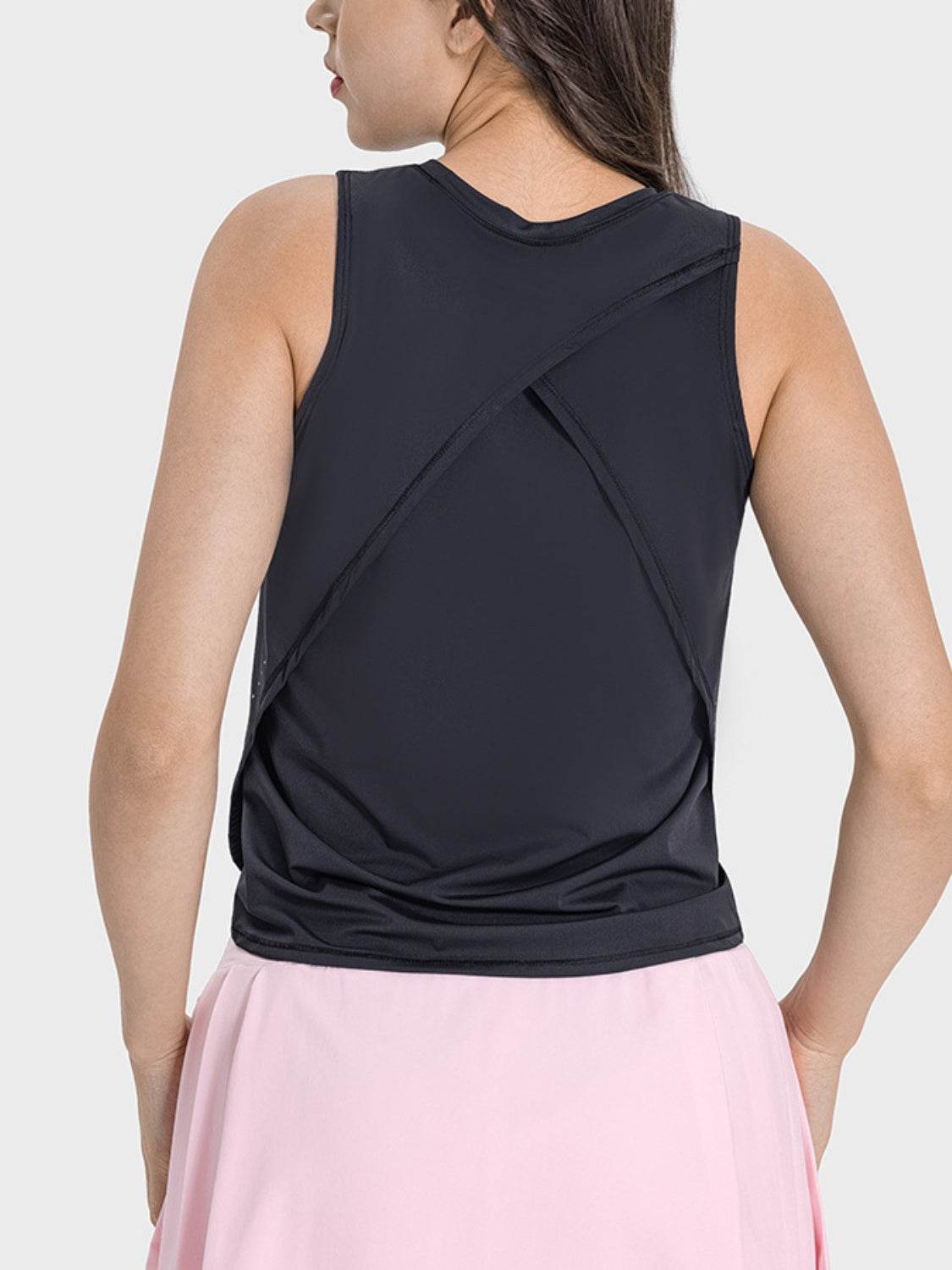 Millennia Round Neck Active Tank - Hovatok