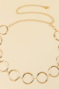 Circle Ring Chain Belt - Hovatok