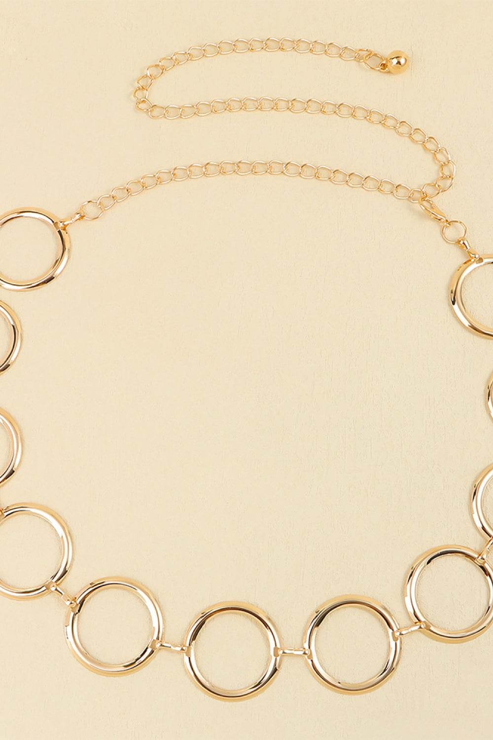 Circle Ring Chain Belt - Hovatok