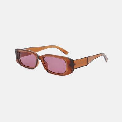 Polycarbonate Frame Rectangle Sunglasses - Hovatok