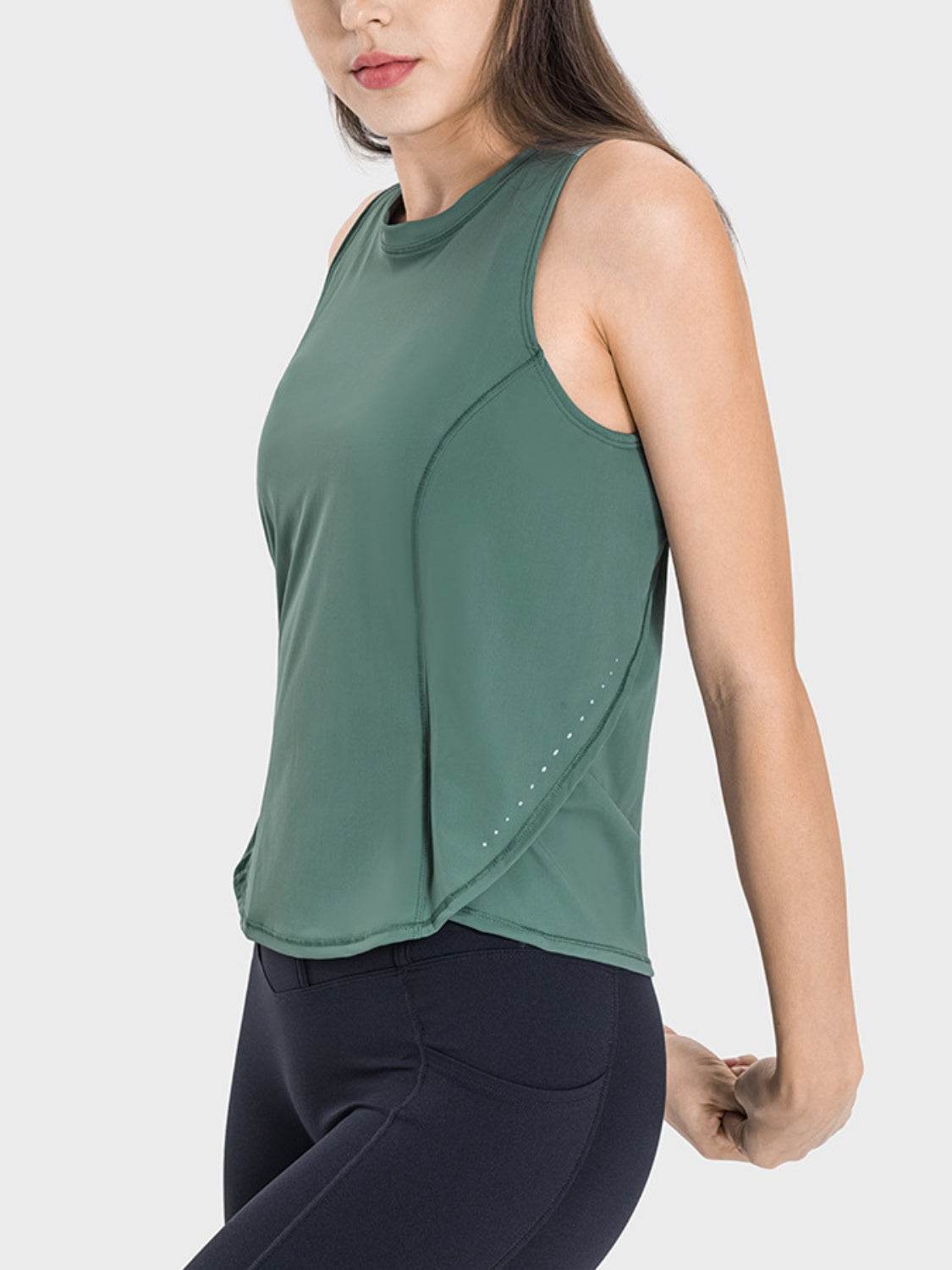 Millennia Round Neck Active Tank - Hovatok