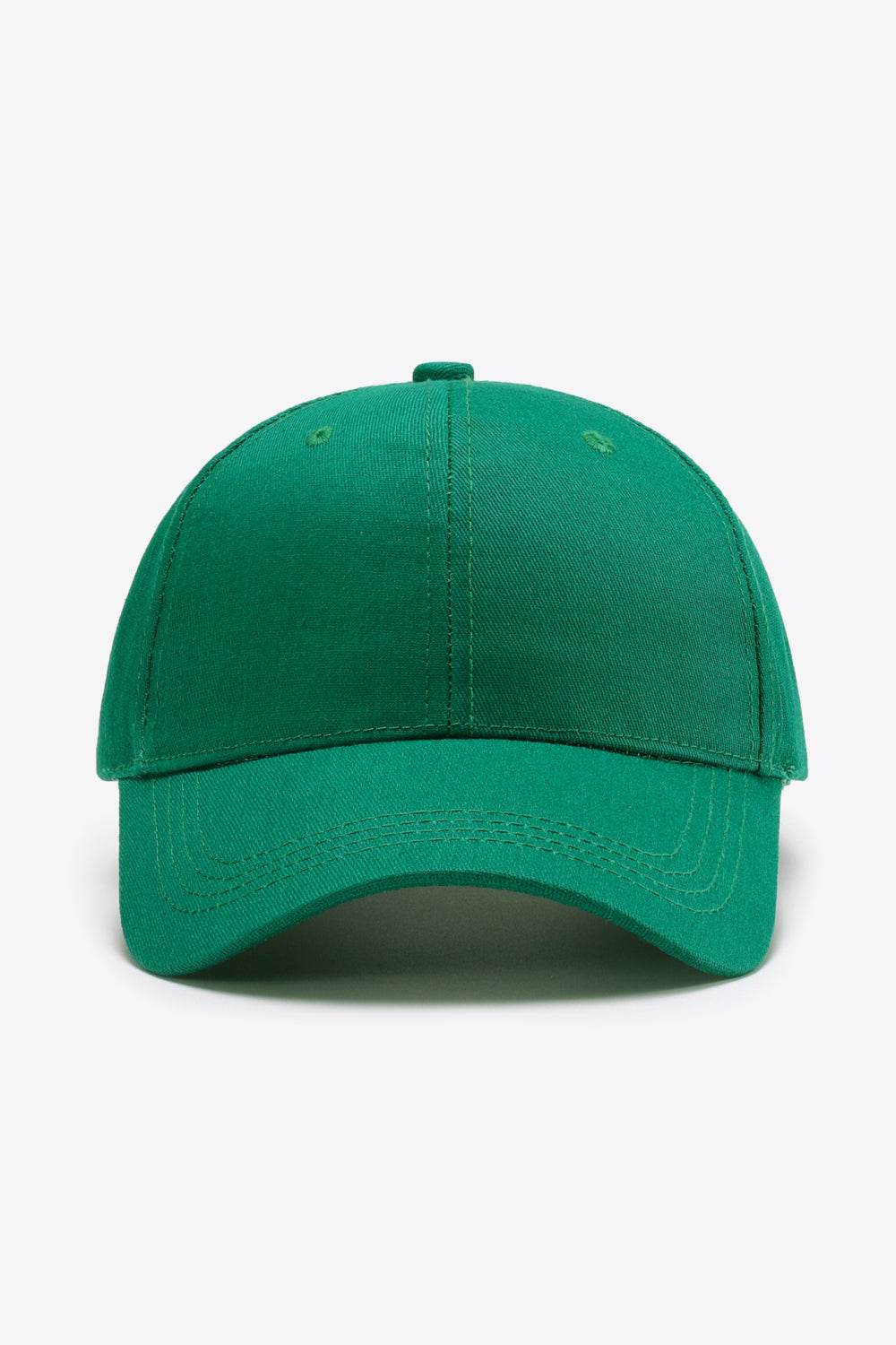 Plain Adjustable Cotton Baseball Cap - Hovatok