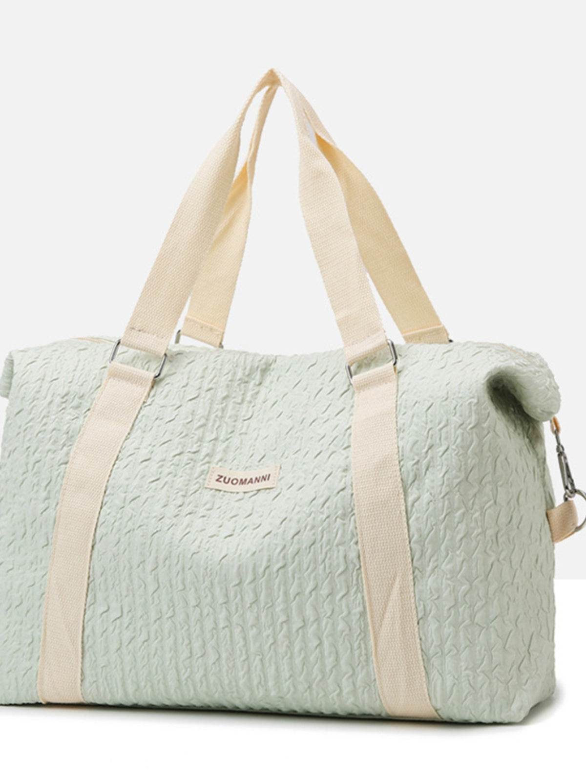 Texture Oxford Cloth Travel Bag - Hovatok