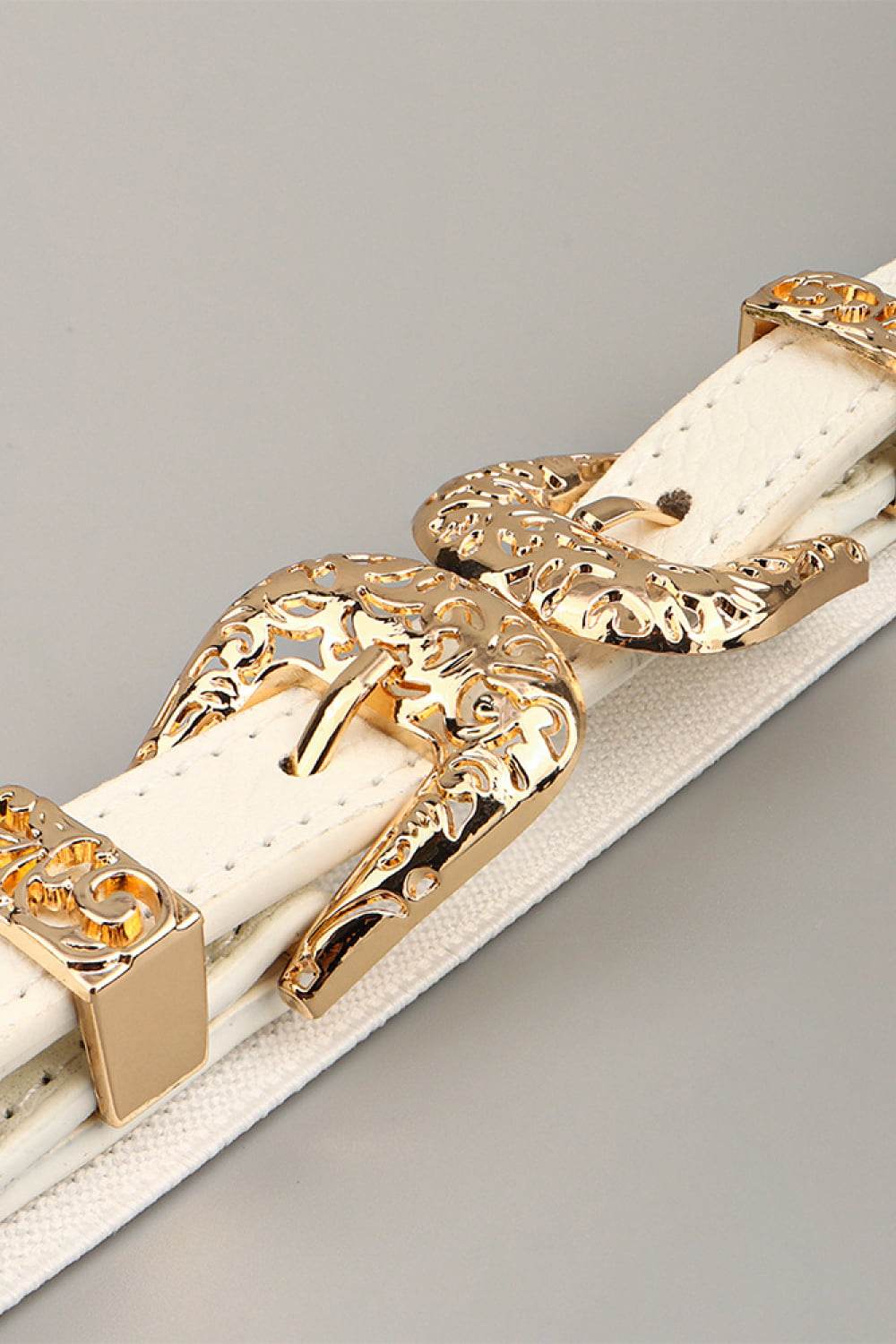 Double Buckle Elastic Belt - Hovatok