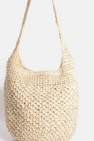 Fame Intricate Braided Hobo Shoulder Bag - Hovatok